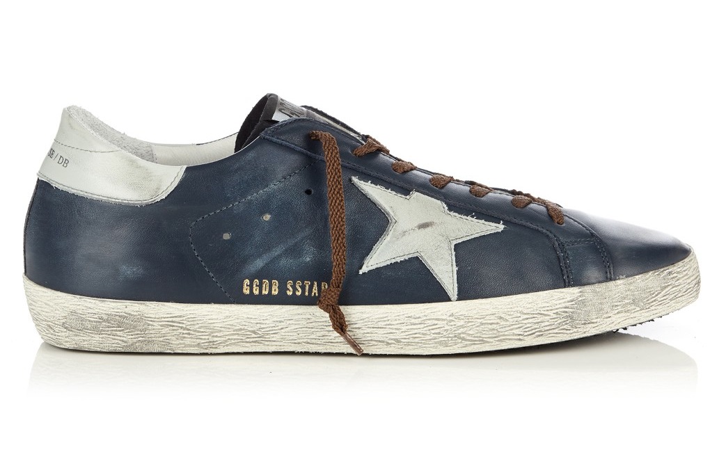 Golden Goose Deluxe Brand Super Sar Low Top Leather Trainers