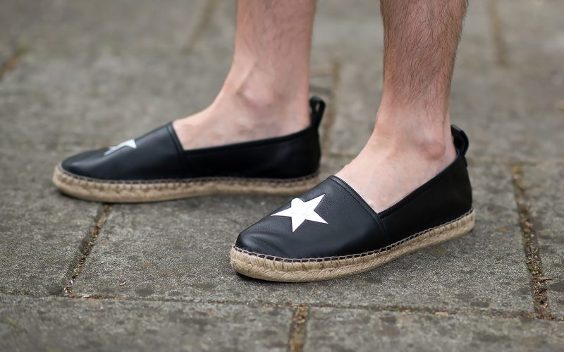 Givenchy Star Embossed Leather Espadrilles Review | Average Guy