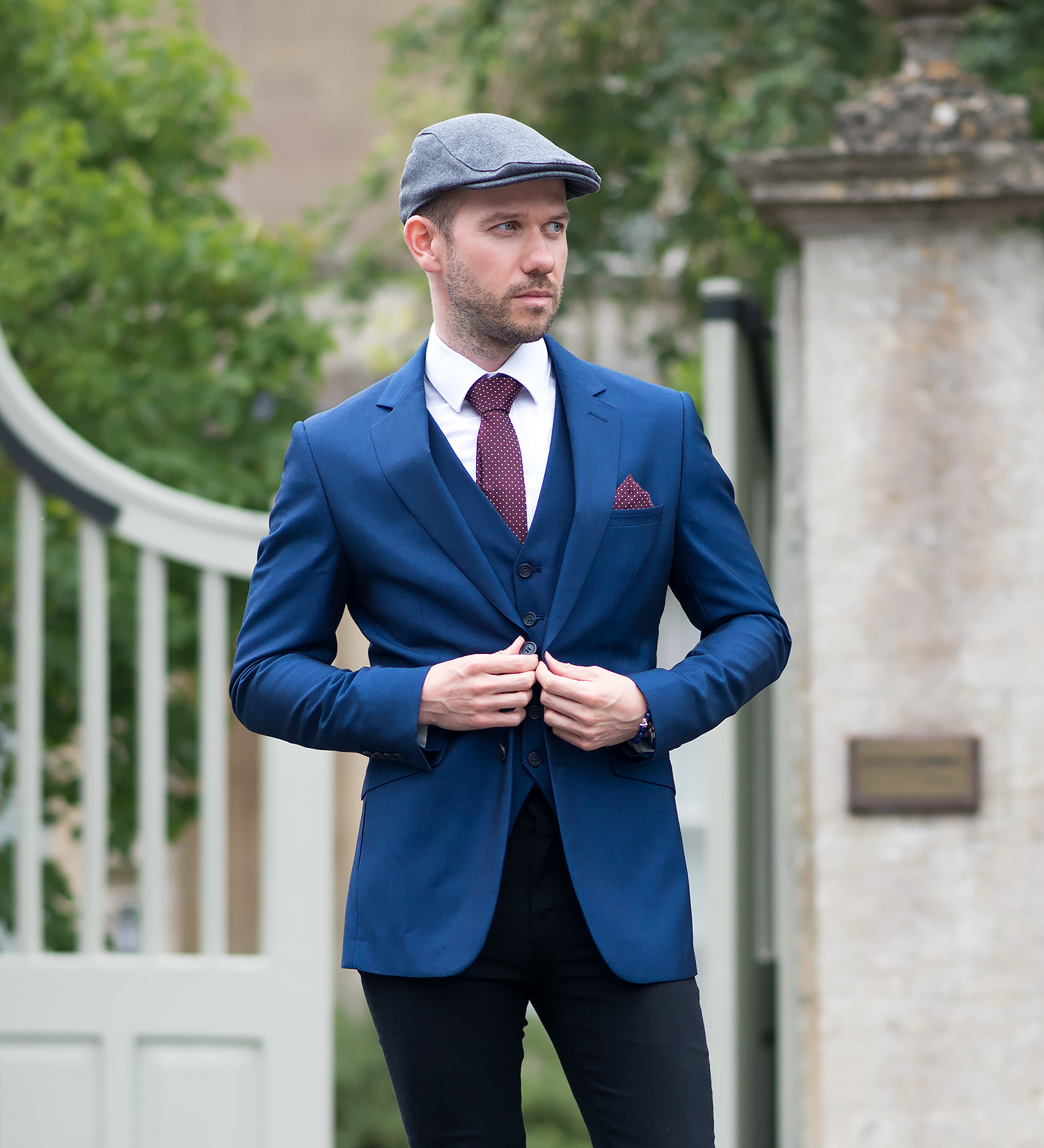 flat cap outfit