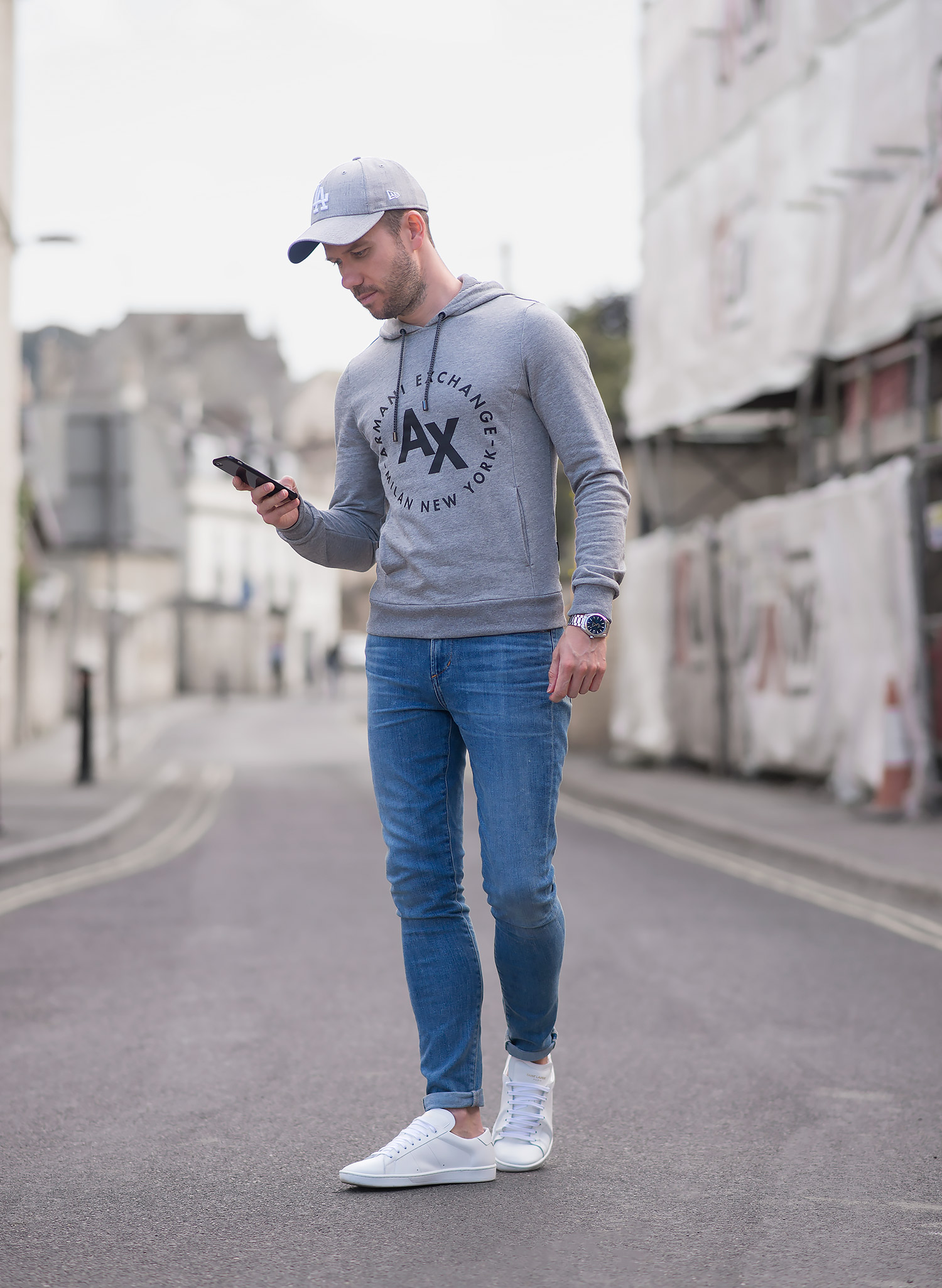 Armani Sweatshirt And Jeans - Your Average Guy
