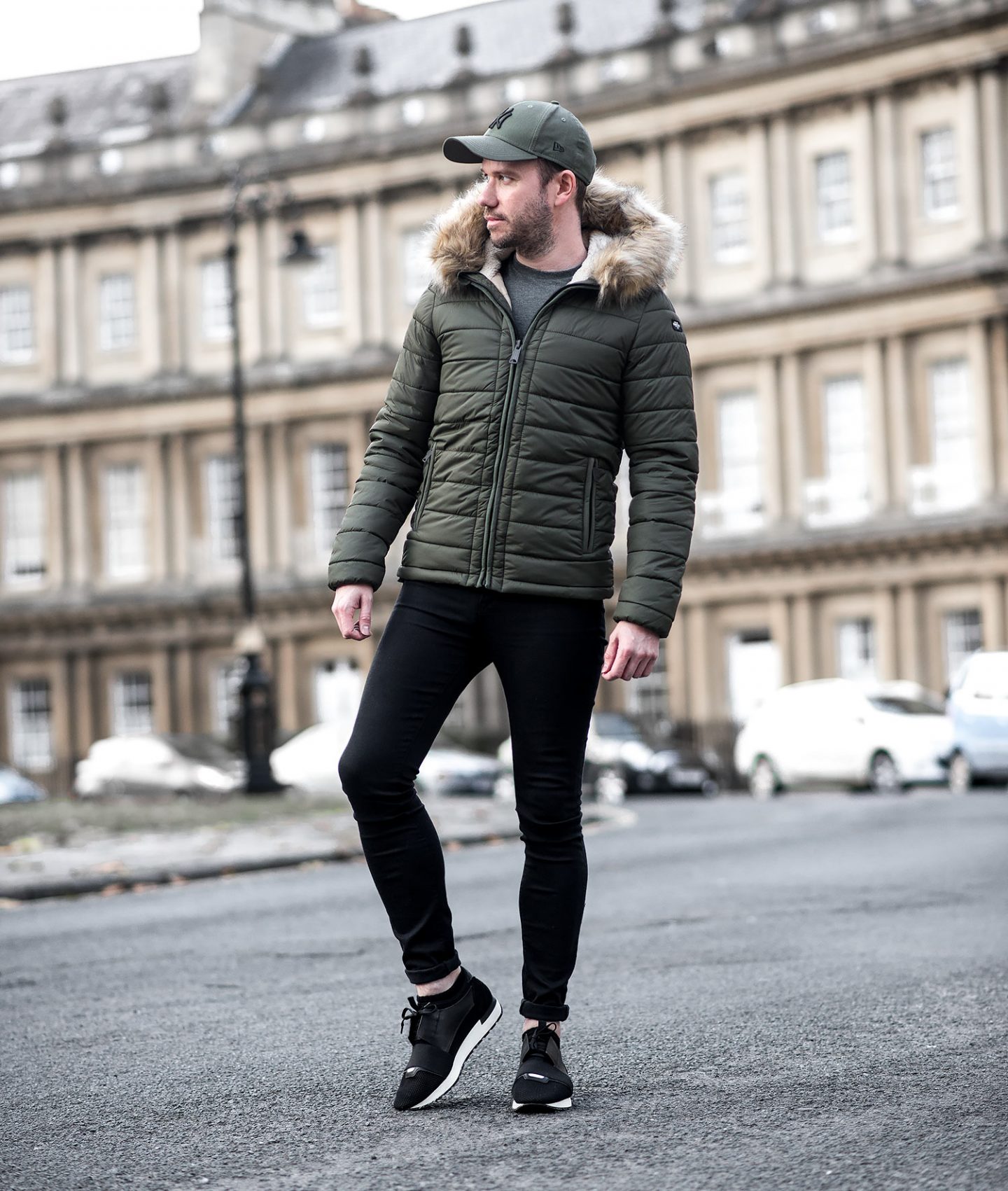 Schott Rocky Puffer Winter Coat Outfit - Your Average Guy