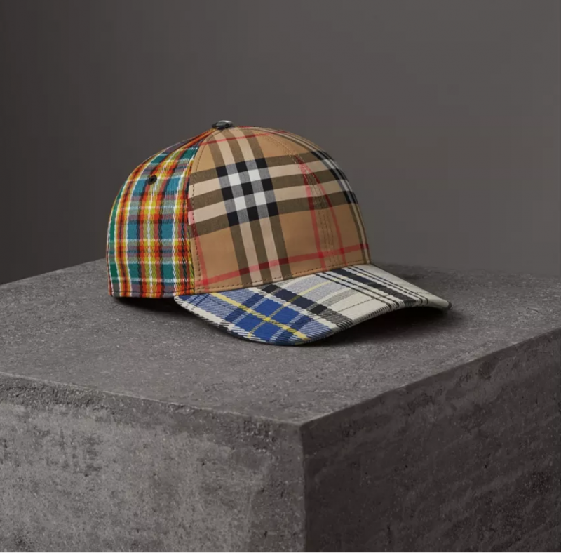 Burberry Check Baseball Cap New Releases - Your Average Guy