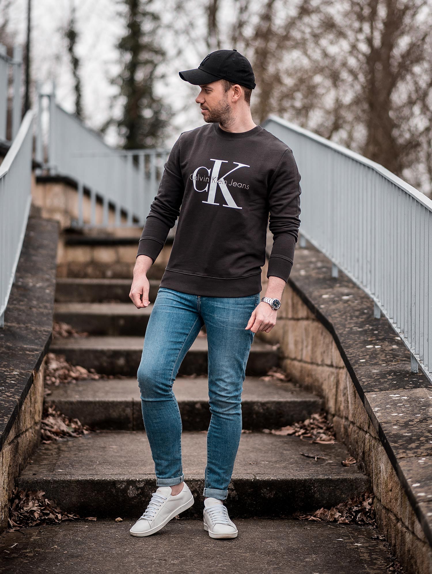 Calvin Klein Sweatshirt Outfit Throwback | Your Average Guy