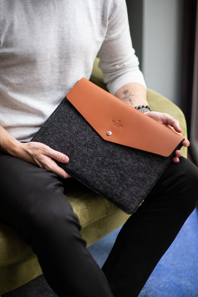 Harber London Leather MacBook Envelope Sleeve Case Review - Your