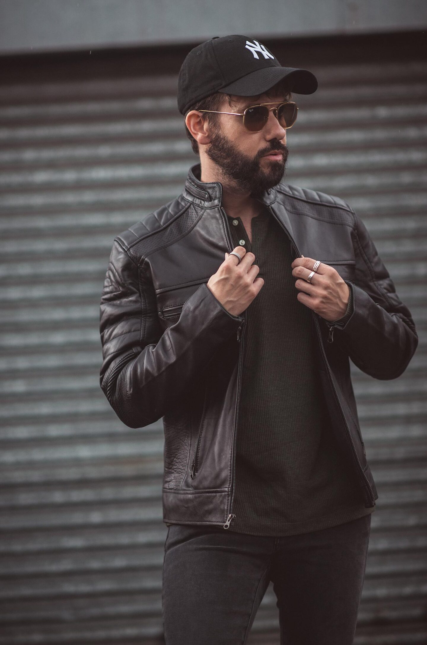 F Jackets Cafe Racer Leather Jacket Review - Your Average Guy