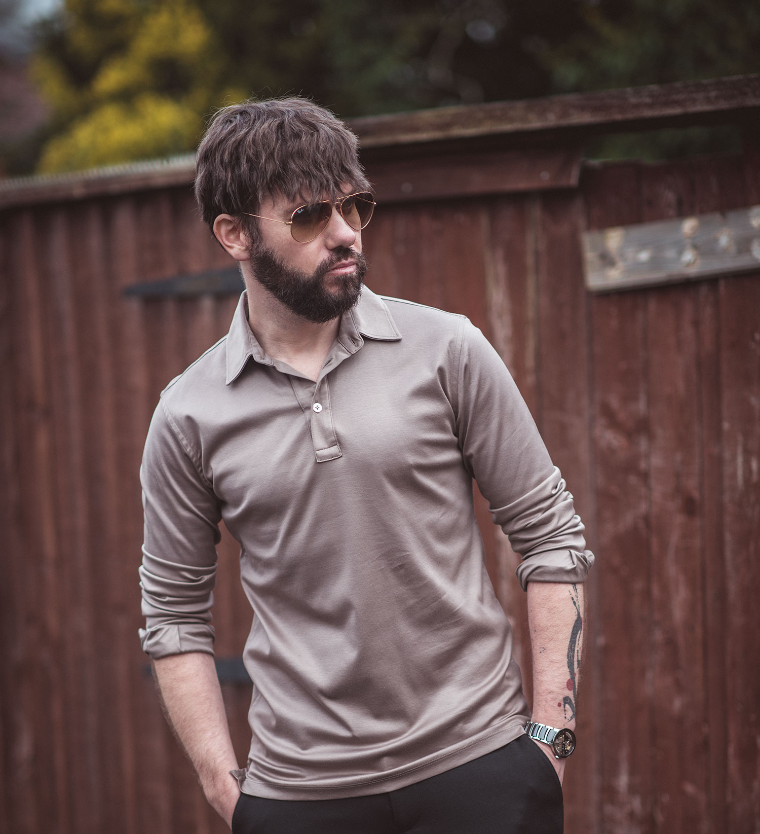 Niccolò P Long Sleeve Polo Shirt Review - Your Average Guy